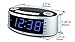 iTOMA Alarm Clock Radio, Digital AM FM, Dual Alarm, Snooze, Dimmer Control, Indoor Temperature Display, Countdown Timer, Backup Battery (CKS3301S)