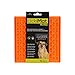 Hyper Pet LickiMat Slow Feeder Dog Mat for Food and Treats (Fun Alternative to Slow Feeder Dog Bowls -- Boredom Buster and Calming Companion for Dogs and Cats,) Orange