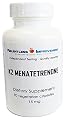 Vitamin K2 Menatetrenone Mk-4, 15MG Per Capsule, 90 Vege-Capsules. New Formulation- Contains NO Silicon dioxide or magnesium stearate.