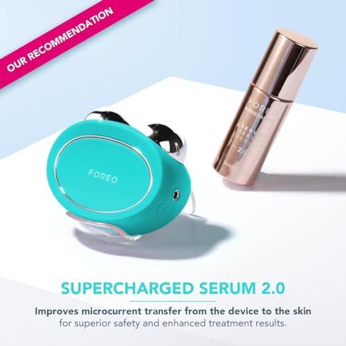 Bear, Massaggiatore Viso Antirughe Smart con Microcorrente, per Rughe Della Fronte e Doppio Mento, Ginnastica Facciale, Lifting Viso Non invasivo, Anti-età, Sicuro e indolore, Mint