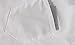 URBANFIND Women's Plaid Patched Slim Button T Shirts US Size L White
