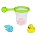 Jerryvon Bath Toy with Fishing Net Floating Animals Water Toy Baby Bathroom Pool Accessory for Kids Girls Boys 12 Months +