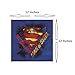 Modern Littles Justice League 5 Piece Canvas Wall Art Set Featuring Superhero Character Designs of Superman, Batman, Green Lantern and Flash Gordon, Multicolored
