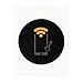 11PCS Black NFC Tags NTAG215 NFC Stickers NFC Lables Compatible with Android & iPhone 504 Bytes Memory Fully Programmable-Timeskey NFC