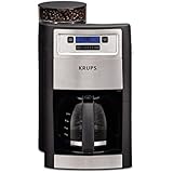 KRUPS KM785D50 Grind &amp; Brew Automatic Coffee Maker, Black