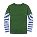 Coralup Little Boys Applique Dinosaur T-Shirt(Green,3-4 Years)