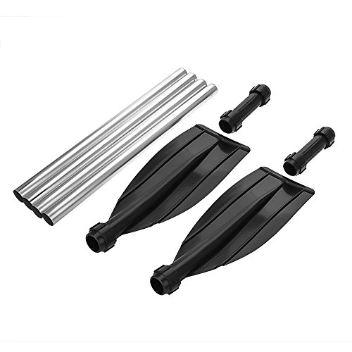 image for Yosooo Kayak Paddle, Detachable 2 in 1 Lightweight Ribbed Blade Alumin