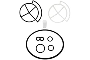 SundiooK Water Softener High Flow Valve Seal Kit for 7238468 7129716 7092163 7134224, Fix Leak with Replacement Gasket Set fo