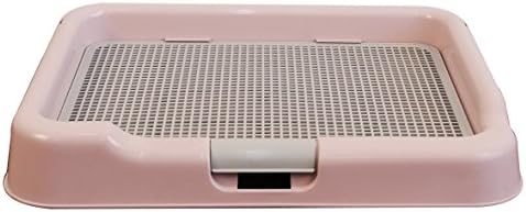 [DogCharge] Indoor Training Dog Potty Tray – Protection Wall Cover for Male Dogs Optional – Keep Paws Dry and Floors Clean Guarantee