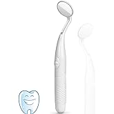 ffresiss Dental Mirror with Light,Teeth Inspection LED Anti-Fog Mouth Mirror,Dentist Oral Care Tool