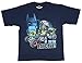 Boys DC Comics Lego Batman Movie To The Batcave Navy Graphic T-Shirt - Large