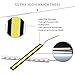 YINTATECH 4PCS Waterproof Car COB LED Light Strips High Power 12V 6W 6000K Slim Daytime Running DRL Fog Light Driving Lamp (White)