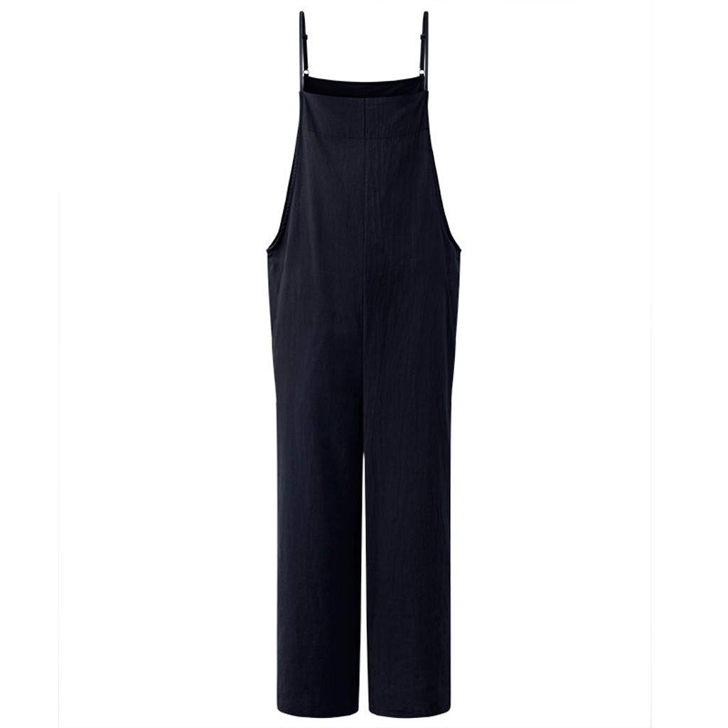 FRAUIT Salopette Donna Lunga Taglie Forti in Lino Plus Size Oversize  Salopette Premaman Larga Tuta Jumpsuit Ragazza Taglie Comode Salopette  Elegante Cerimonia Romper Pagliaccetto Monopezzi Gonne urban-earth.co.uk