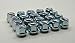 AccuWheel LNA-12150Z5O Zinc Finish Open-End Bulge Acorn Wheel Lug Nuts (12mm x 1.5 Thread Size) 0.83