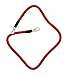 ABN Marine Battery Cable & Tinned Lug 3’ Foot in Red, 3/8