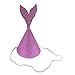 Joinor 12pcs Super Glitter Creative Handmade DIY Mermaid Tail Party Hats Coming with Ropes Blue