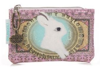Papaya Art Small Coin Purse - Honey Bunny