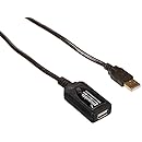 Plugable 10 Meter (32 Foot) USB 2.0 Active Extension Cable Type A Male to A Female