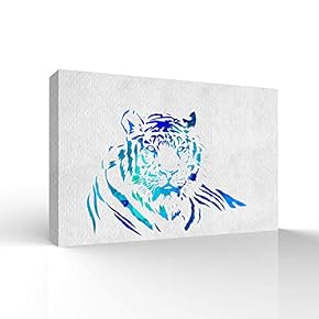 Canvas Wall Art for Living Room,Bedroom Home Artwork Paintings Abstract Animal Ready to Hang - 12x18 inches