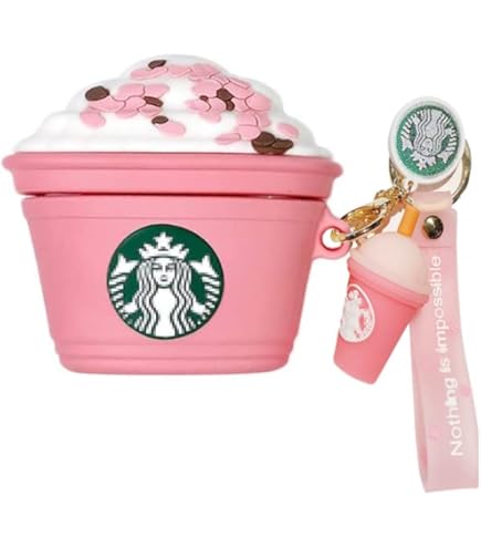 スターバックス カップ型 AirPods本体 Amazon.com: AirPod 4 Case,3D Cute Funny Cool Kawaii Fashion Ice