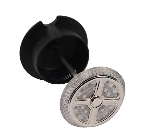 Clever Chef French Press Coffee Maker, Maximum Flavor Coffee Brewer with Superior Filtration, 2 Cup Capacity, Black