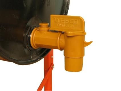 Wesco 272179 Polyethylene Deluxe Drum Faucet With Epdm Gasket 2