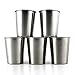 Stainless Steel Toddlers Kids Preschoolers Tumbler Cups (5-Pack) Brushed Finish,Compact Size for Children 6 Oz, Dishwasher Safe