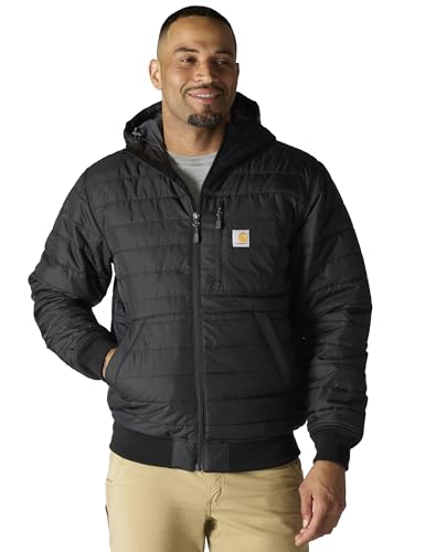 Carhartt Men's Rain Defender® Relaxed Fit Lightweight Insulated Hooded Jacket
