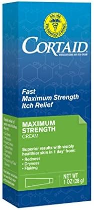 Cortaid Maximum Strength Cream, 1 Ounce - Buy Packs and SAVE (Pack of 2)