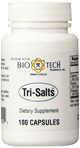 Biotech pharmacal - tri salts - 100 count