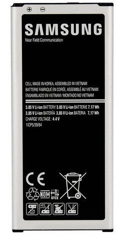 OEM Samsung Battery EB-BG850BBE EBBG850BBE for Samsung Galaxy Alpha SM-G850- 1860 mAh Non-Retail Packaging (Bulk Packaging)