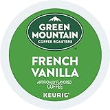 Green Mountain Coffee Roasters French Vanilla Keurig Single-Serve K-Cup pods, Light Roast Coffee, 72 Count