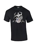 Drum T-Shirt Rock 101 Abe Lincoln Drumming