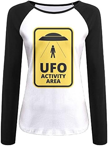 Fgbgh UFO Activity Area Women Fashion Shoulders Long Sleeves L