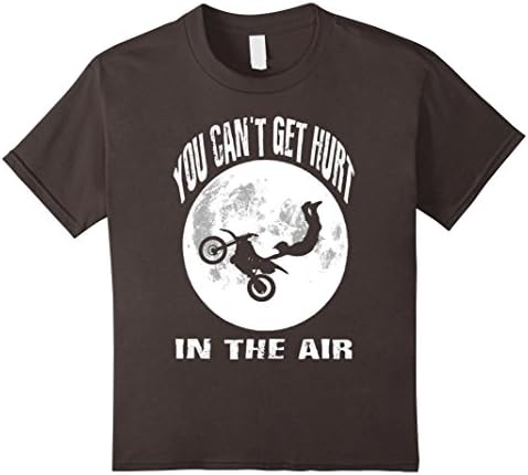 Kids You Can't Get Hurt in the Air MX Motocross T Shirt Apparel 8 Asphalt