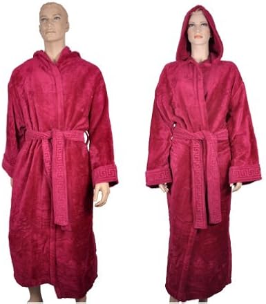 versace bathrobe purple