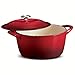 Tramontina 6.5 Qt Enameled Cast Iron Dutch Oven Red
