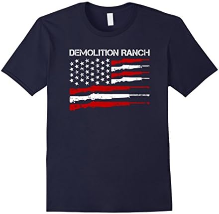 Mens Demolition Ranch T-Shirt Large Navy