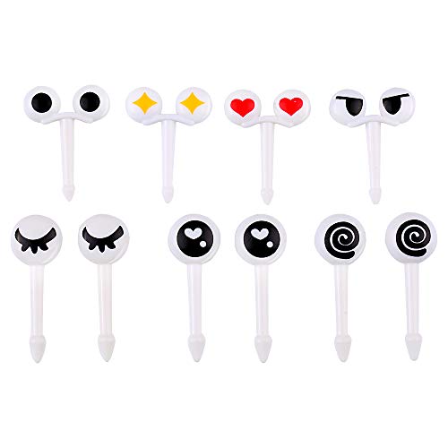 Animal Food Picks for Kids, Mini Bento Picks, Cute Cartoon Animal Fruit Food Toothpicks, Lunch Bento Box Picks Forks (66PCS)