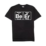Trendy Teez The Element of Beer College Science Periodic Table Funny Drinking T-Shirt