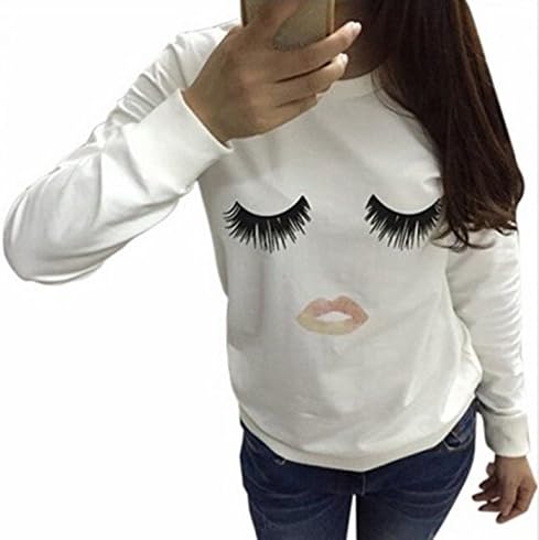 HGentrepreneur Cute Women Lady Sweater Sweatshirt T Shirts (XS)