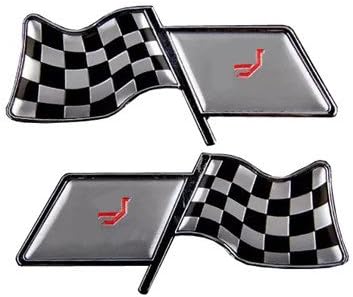 ECARGO Car 3D Flag Style Decorative Decal Badge Fit for Haman Grid