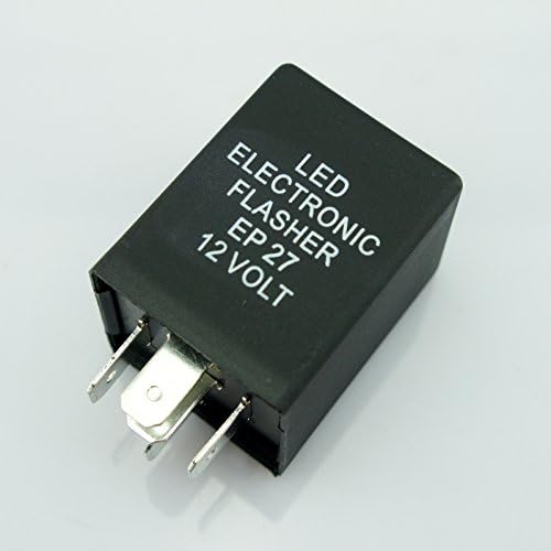 DC 12V 20A Car Vehicle 5-Pin Turn Signal Light Indicator Flasher Relay EP27 With Ticking Sound