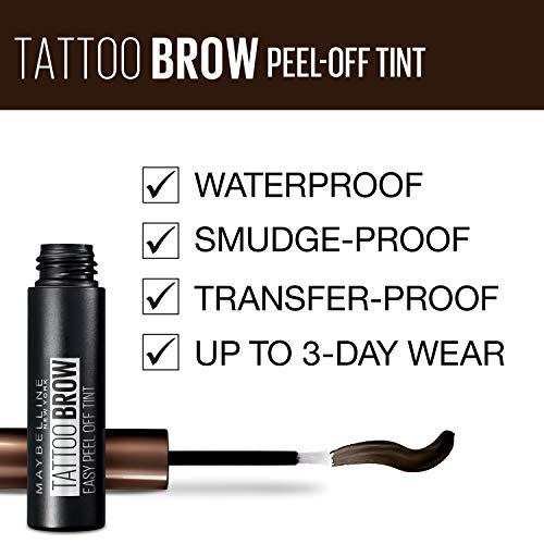 Maybelline Tattoo Brow Peel Off Gel Tint Warm Brown Amazon De Beauty