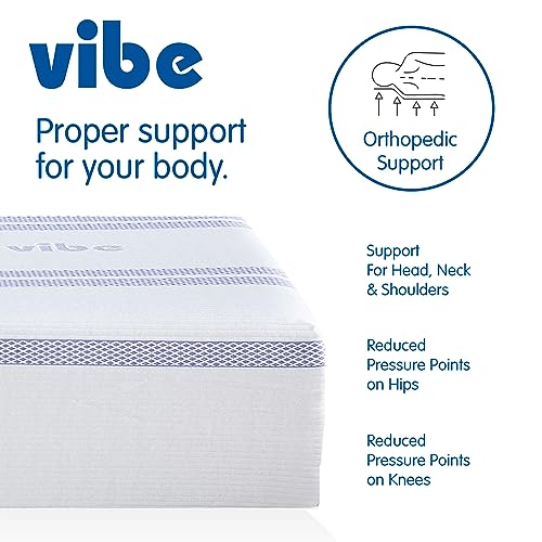 Vibe Gel Memory Foam Mattress, 12Inch CertiPURUS Certified Bedina