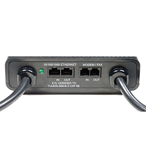 ESP Digital QC Surge Protector/Noise Filter (Model #E524ZNT), 208-240 Volt, 20 Amp with NEMA 6-20P Plug and 6-20R Receptacle