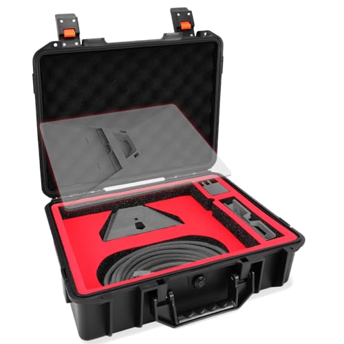 Mini Case, Mini Bolsa de Viagem, Estojo Mini, Estojo de Viagem à Prova d'Água em EVA Rígido, Ip67 À Prova D'Água, Espuma de Corte de Precisão Suporte, Adaptador de Tubo