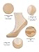 Women's No Show Liner Socks 6 Pairs Ultra Low Cut Nylon Casual Socks Non Slip