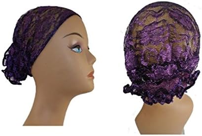 Mygoodie Womens LACE Beanie Hat Bun Cap Skull Cap Knit Hat Brand New