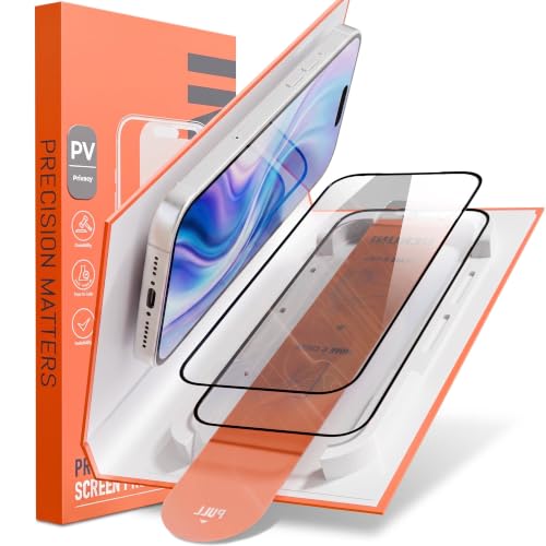 2 Pack Privacy Screen Protector for iPhone 18 Pro